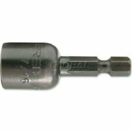 URREA Urrea SAE Heavy-Duty Magnetic Power Nut Driver, , 1/4" Drive, 3/8" Tip, 2 9/16" Long 10536X